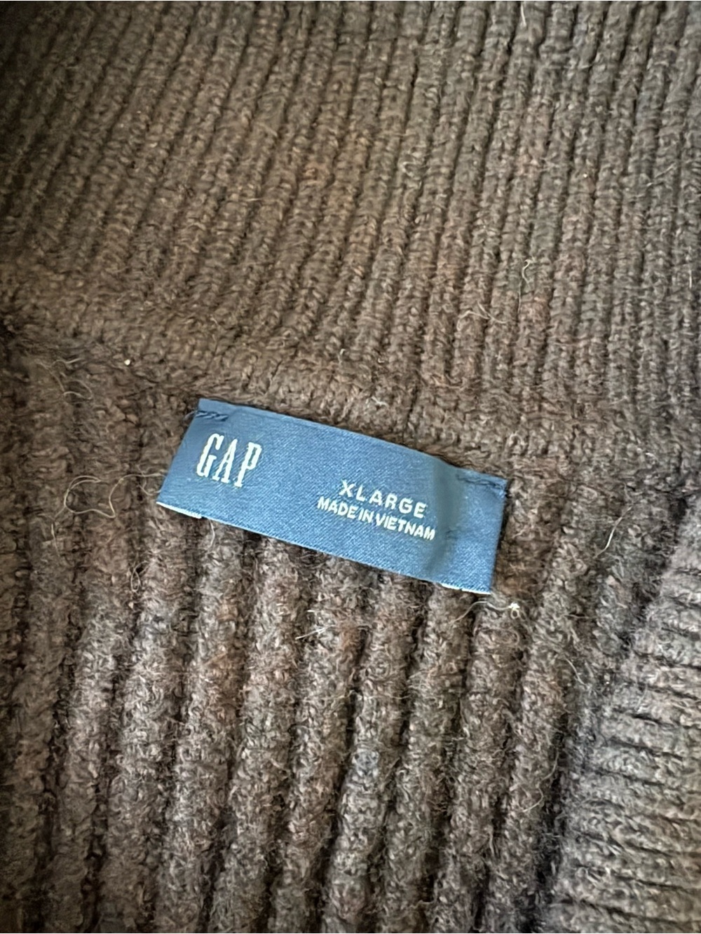 Gap Ribbed Collared Hoodie - Picture 2 of 3